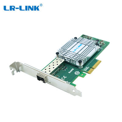 PCIe x4 单光口10G SFP+以太网网络适配器（基于Intel主控）