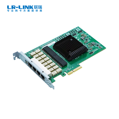 PCIe x4 四电口千兆双路Bypass以太网网络适配器（基于Intel主控）
