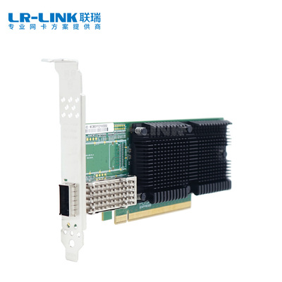 PCIe x16 单光口100G QSFP28以太网网络适配器（基于Intel主控）